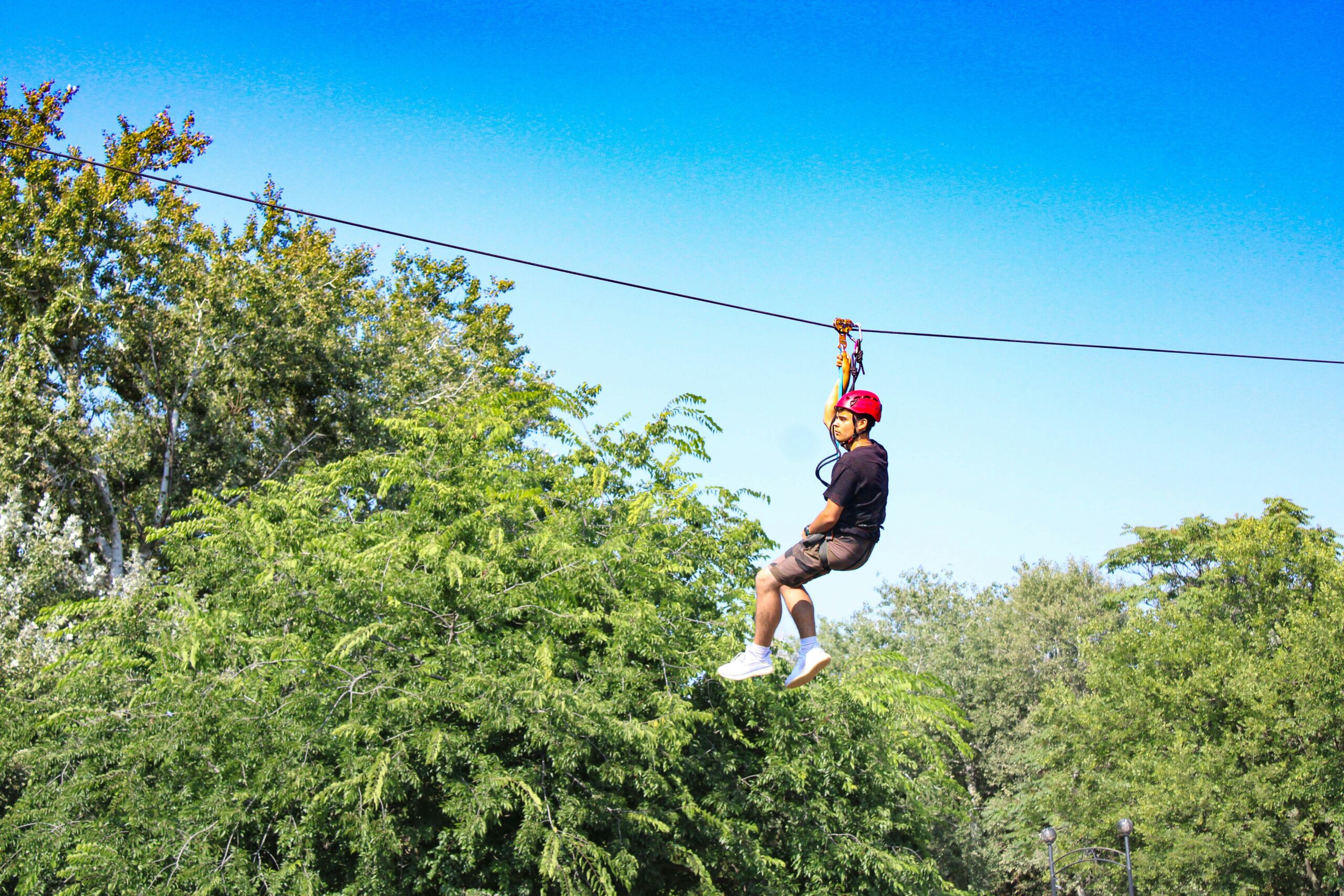 zip lining Murchison