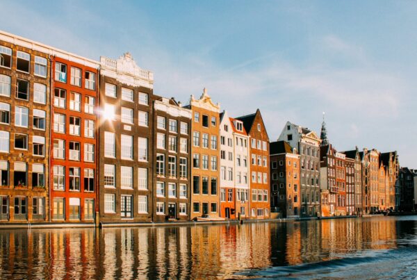flying to Uganda via Amsterdam