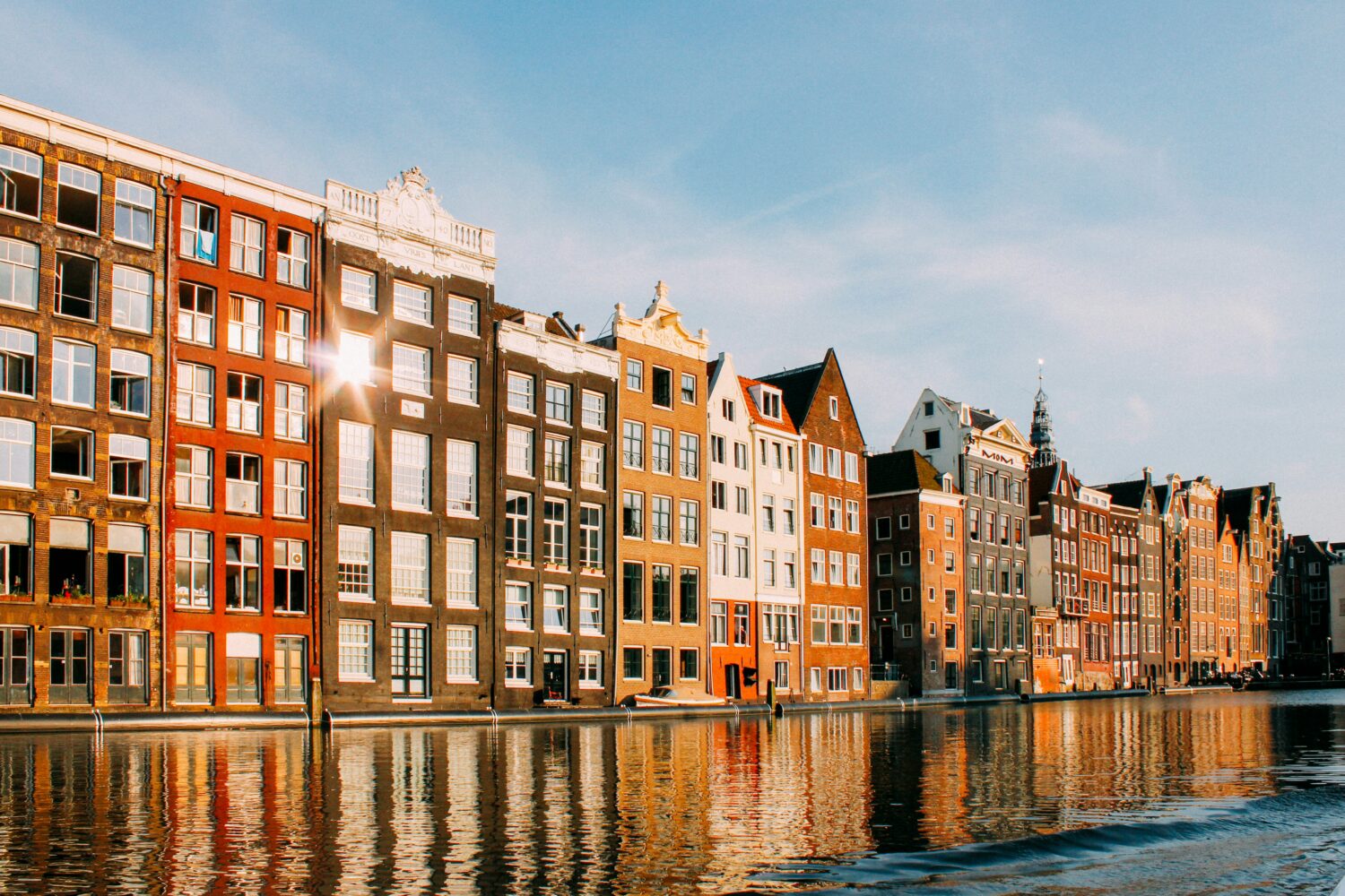 flying to Uganda via Amsterdam